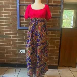 1960s Maxi Dress